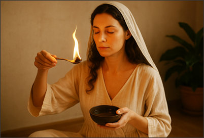 Дришті — омовіння вогнем